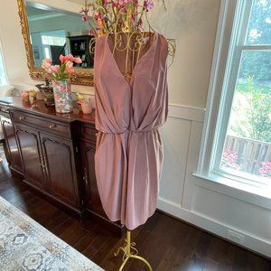 BCBGeneration Dress- Beige/Two-Fabric, Medium, Excellent Condition